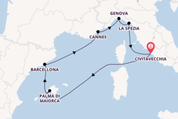 Special offer mediterranean cruise